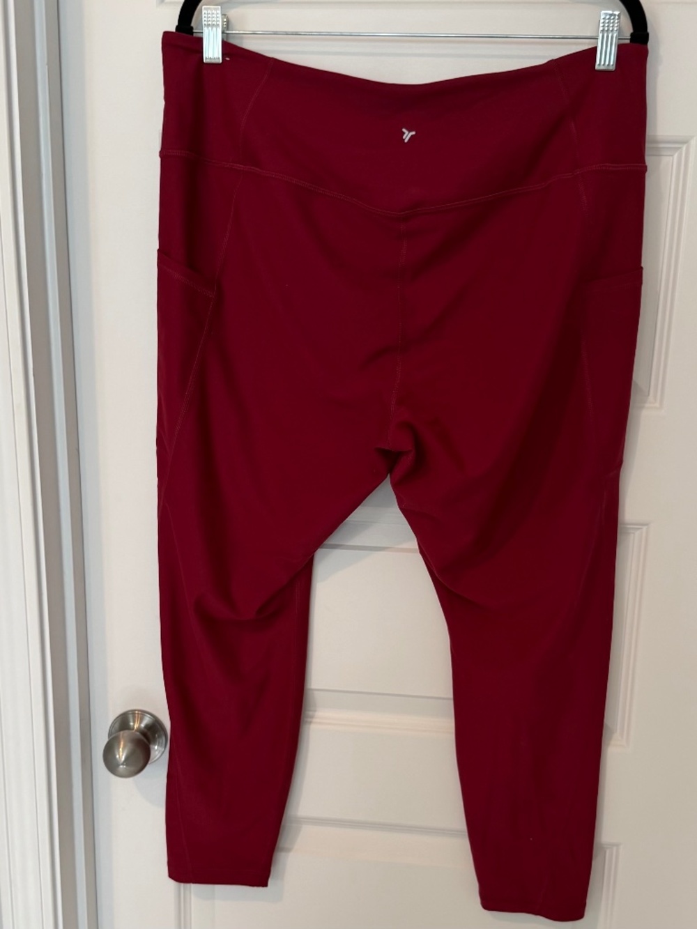 Red Old Navy Powersoft Leggings